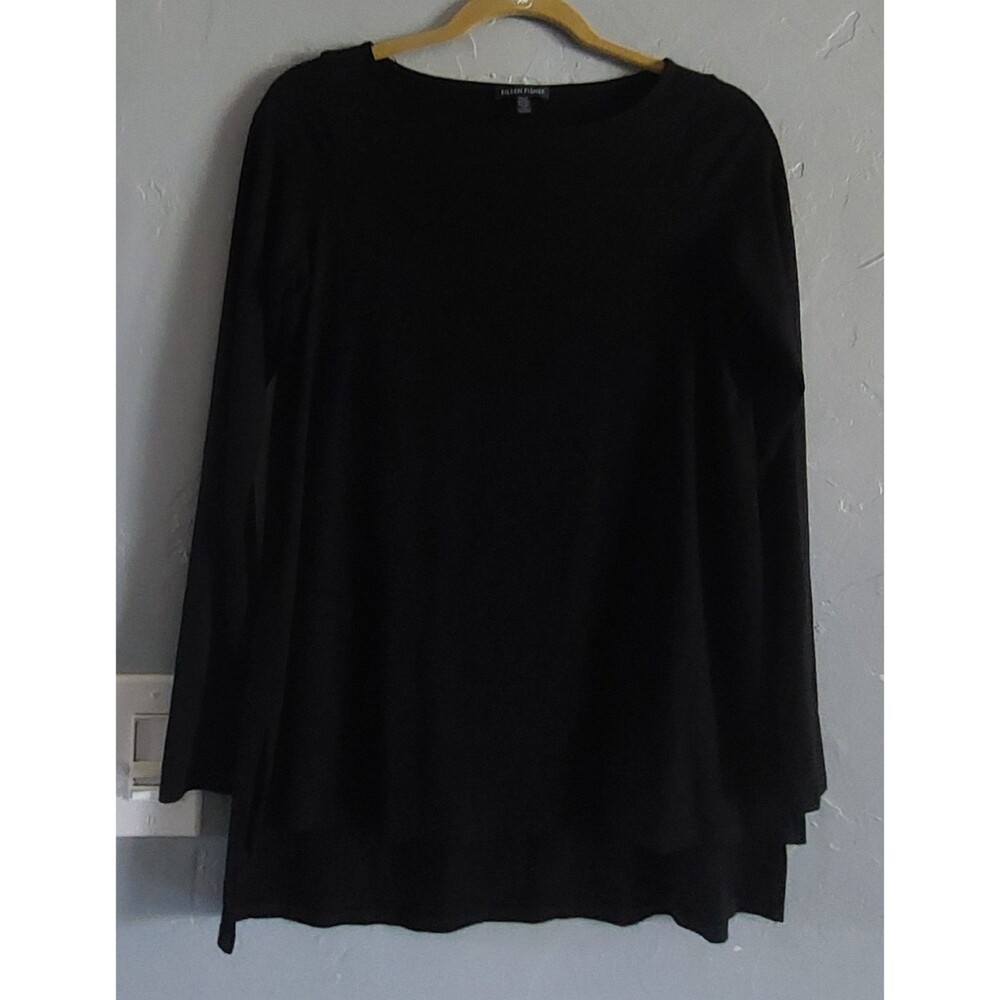 Eileen Fisher  Tops Women XS, Made In USA, Viscose, Spandex, Comfort, 16 Inch Of